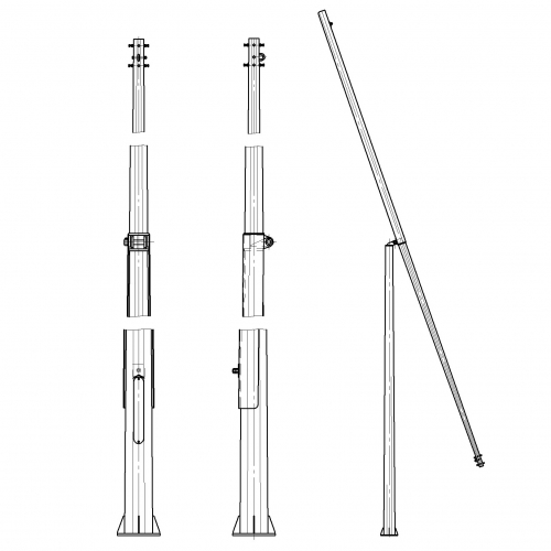 Опора освещения ОГККЗН-3,0