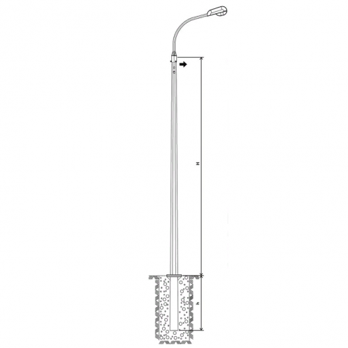 Опора МКС-8Ф-1,0